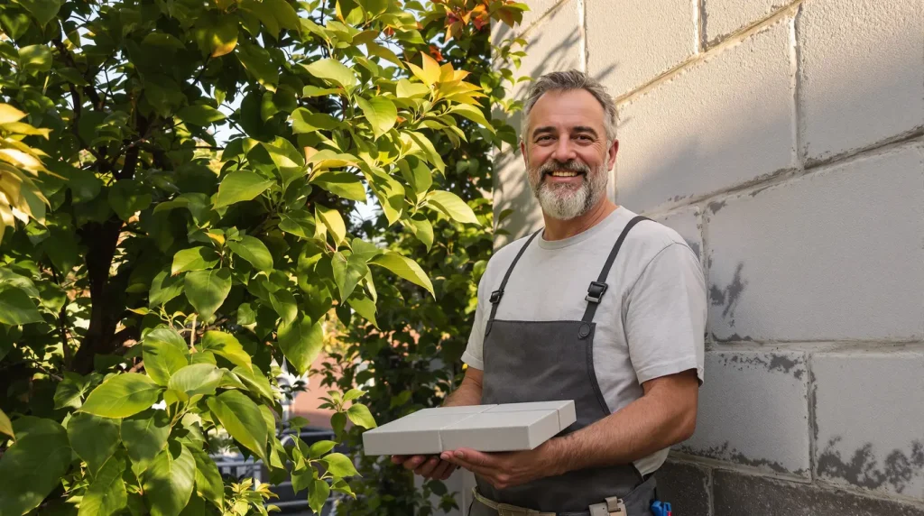 Fini les murs en parpaings qui plombent le jardin : en 2026, ce revêtement posé en un week-end surpasse un façadier