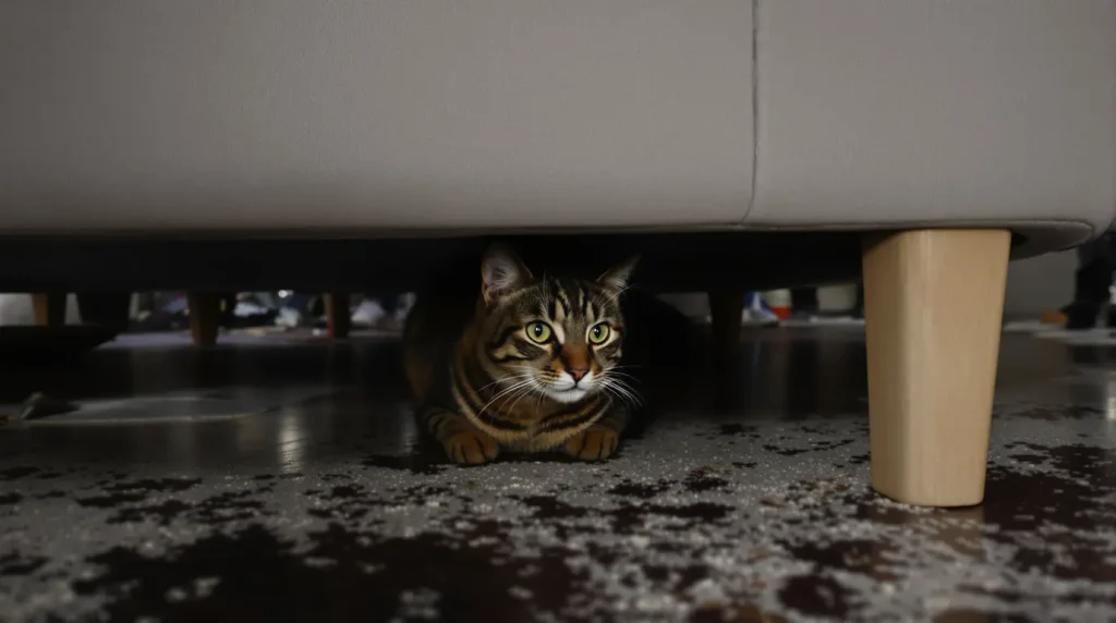 « Il ne veut même pas explorer » : combien de temps faut-il à un chat pour s’habituer à son nouveau foyer ?