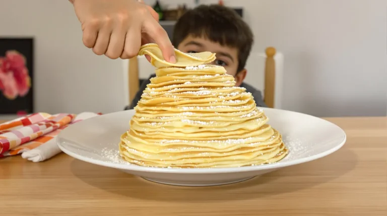 La recette ultra facile de crêpes bien moelleuses qu&rsquo;on refait toute l&rsquo;année pour un goûter réconfortant