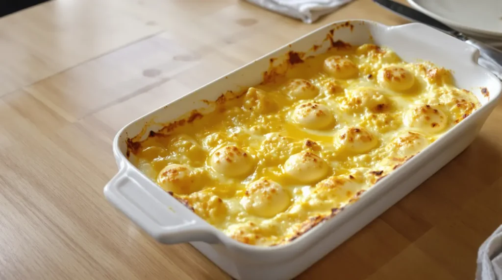 Le gratin d’œufs durs : la recette familiale pas chère qui ravit toute la famille (simple, économique et savoureux)