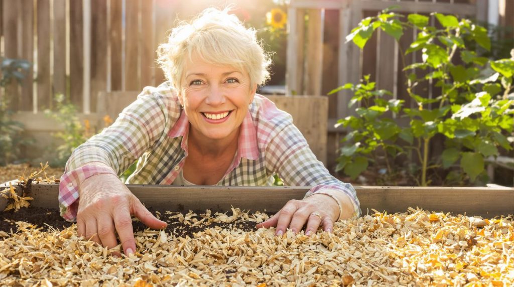 Les anciens couvraient leur sol de 7 cm de cette matière : ils n'arrosaient presque plus l'été