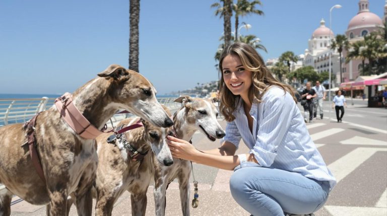 Maria Chiara de Bourbon des Deux-Siciles met en avant le bien-être animal à Nice lors d’une promenade dominicale