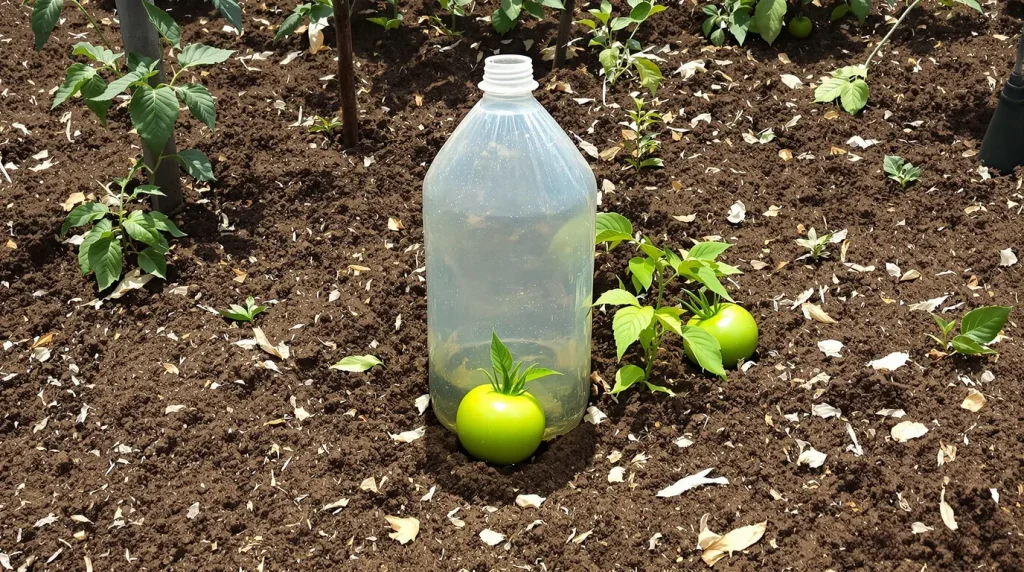 Pourquoi certains jardiniers enterrent des bouteilles au pied des tomates et agrumes avant les premières vagues de chaleur