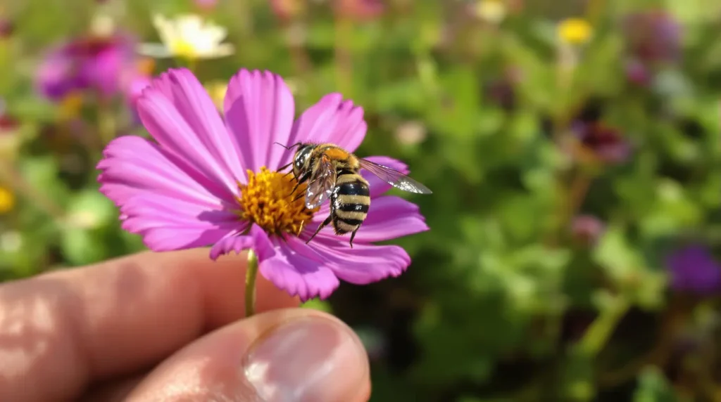 Que sont ces mouches déguisées en guêpe et en abeille qu'on voit souvent dans nos jardins ?