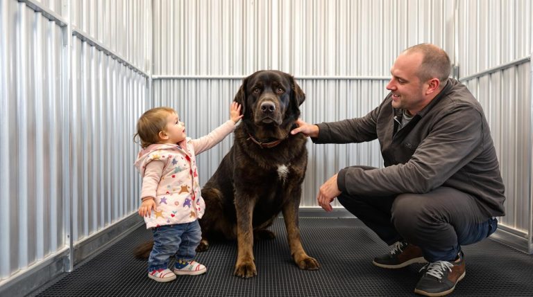 Salon de l’Agriculture : ce Dogue du Tibet mayennais, « champion de France », se prépare au Concours général