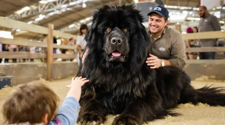 Salon de l’Agriculture : un Dogue du Tibet mayennais, « champion de France », au Concours général agricole, une grande première !